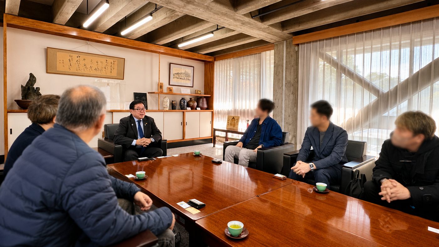 市との意見交換の様子